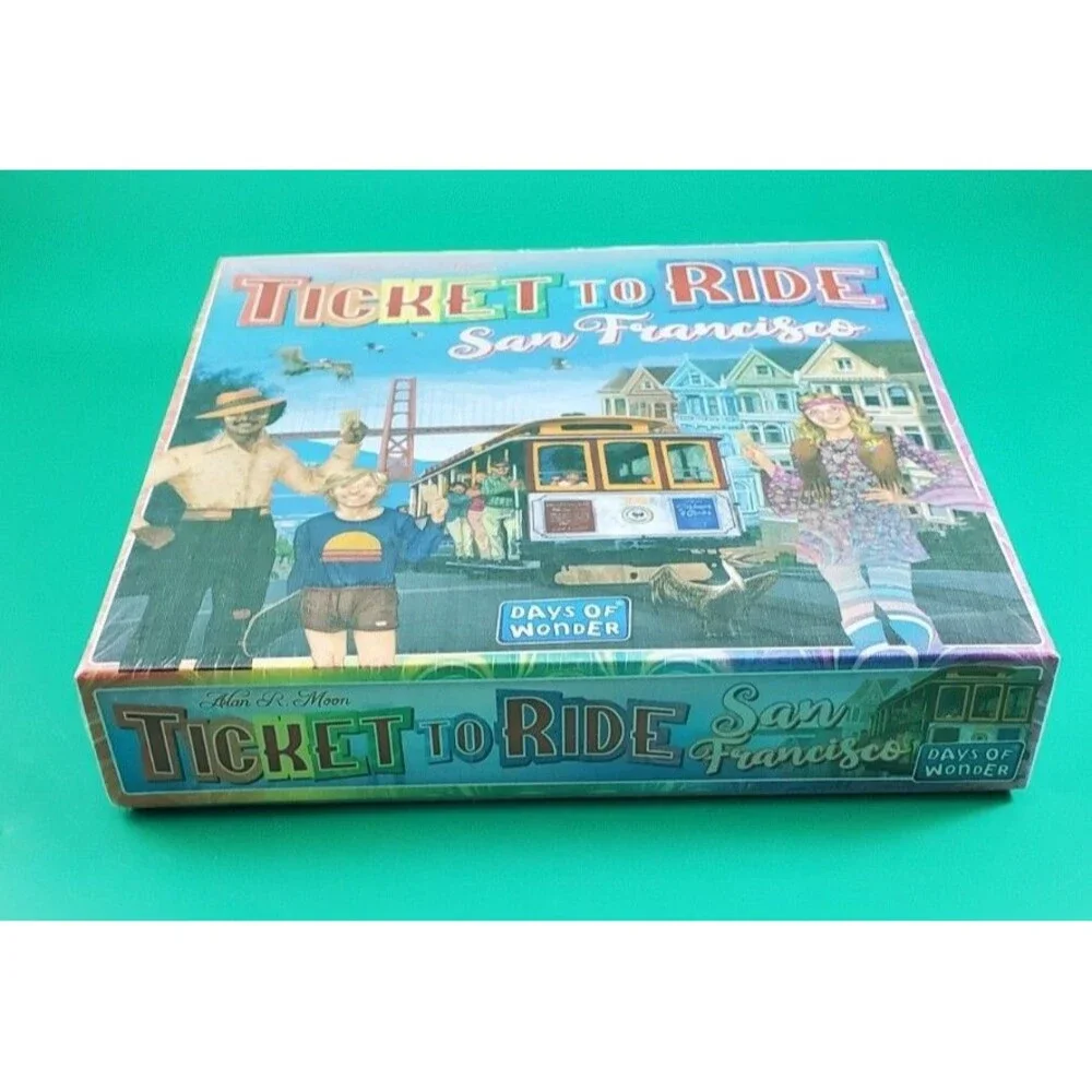 Days of Wonder TICKET TO RIDE SAN FRANCISCO Board Game NIP, Sealed! 2022 SF